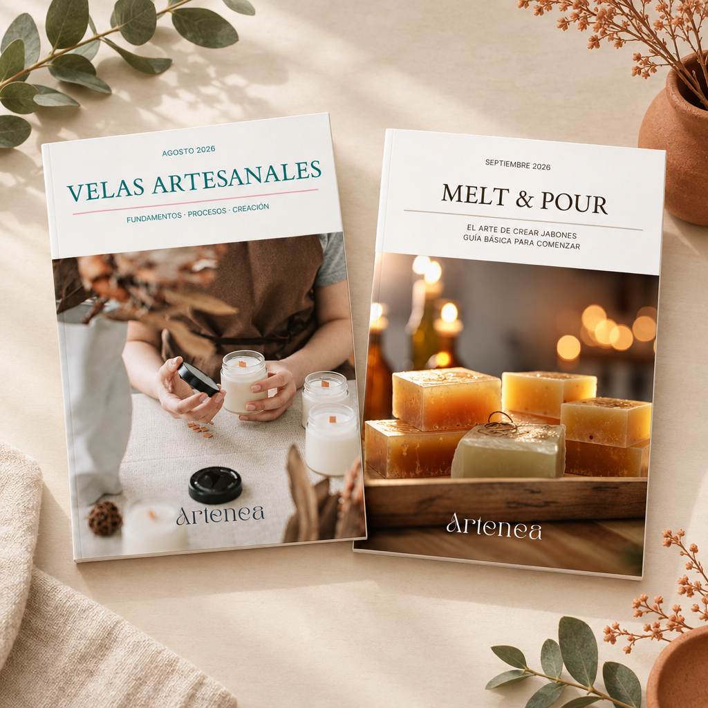 Bundle Creativo: Manuales Digitales de Velas y Jabones de Glicerina